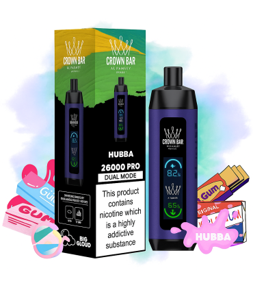 Al Fakher Hubba 26000 Puff – Tatlı Sakız Aroması