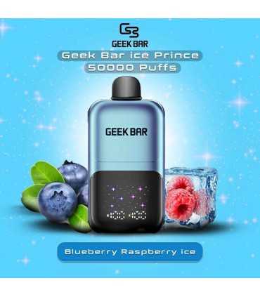 Geek Bar Ice Prince Blueberry Raspberry Ice – Tatlı ve Ekşi Meyve Dengesinde Buz Gibi Ferahlık
