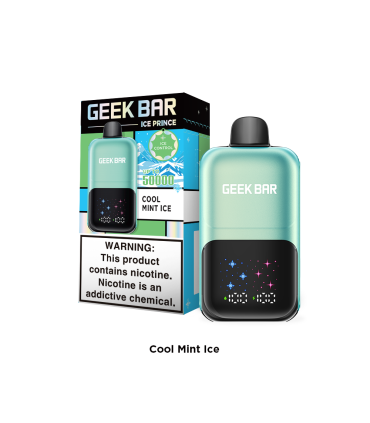 Geek Bar Ice Prince Cool Mint Ice – Saf Nane ile Buz Gibi Ferahlık