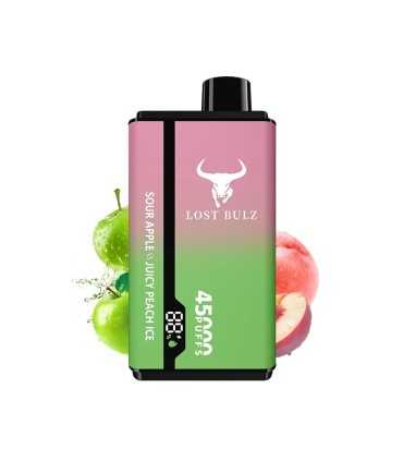 Lost Bulz 45K - Sour Apple & Juicy Peach Ice