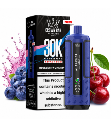 Al Fakher 30K Hypermax Advanced Blueberry Cherry Puff