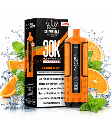Al Fakher Orange Mint 30K Hypermax Puff | 30000 Çekim