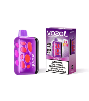 Vozol Rave 40.000 Grape Ice %5 | Puff30