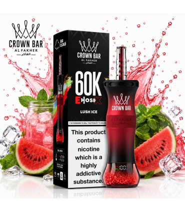 Al Fakher E-Hose X 60K Lush Ice Buzlu Karpuz Nargile