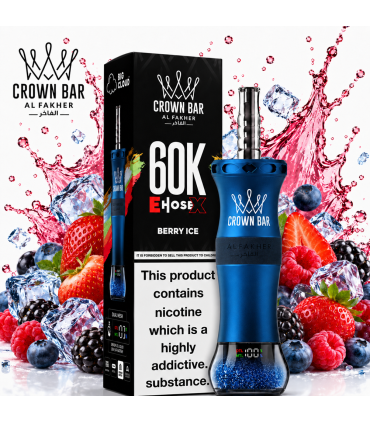 Al Fakher E-Hose X 60K Berry Ice Buzlu Orman Meyveleri Nargile