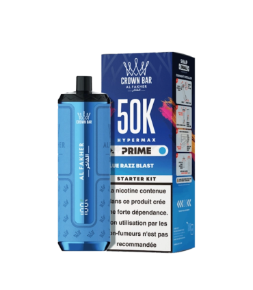 Al Fakher Hyper Max Prime 50K Blue Razz Blast | Puff30