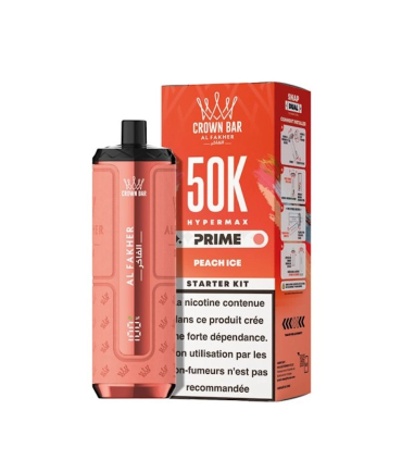 Al Fakher Hyper Max Prime 50K Peach Ice | Puff30