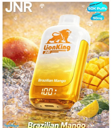 JNR Lion King Brazilian Mango 50000 Puff | Puff50
