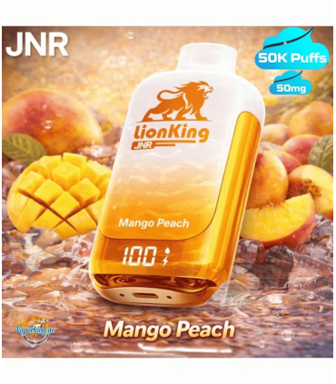 JNR Lion King Mango Peach 50000 Puff | Puff50