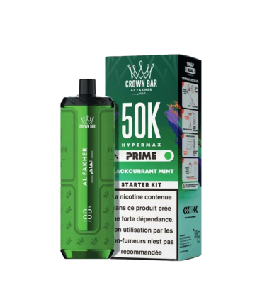 Al Fakher Hyper Max Prime Blackcurrant Mint | Puff50