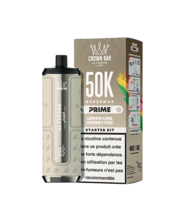 Al Fakher Hyper Max Prime Lemon Lime Cherry Fizz | Puff50