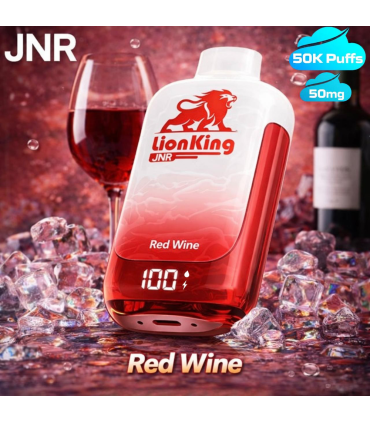 Red Wine - JNR Lion King 50000 Puffs | Puff 50