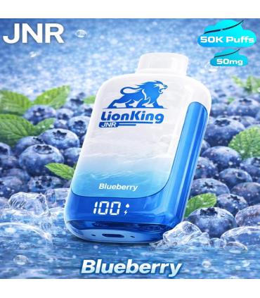 Blueberry - JNR Lion King 50000 Puffs | Puff 50