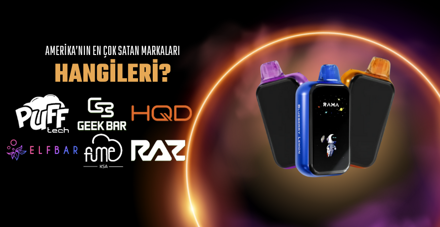 2025 Amerika'da Tek Kullanımlık E-Sigara Pazarı: Markalara Göre Pazar Payı Analizi